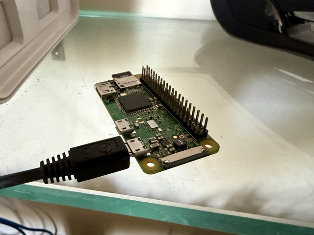 The Raspberry PI 0 W, NetBSD, powering this instance