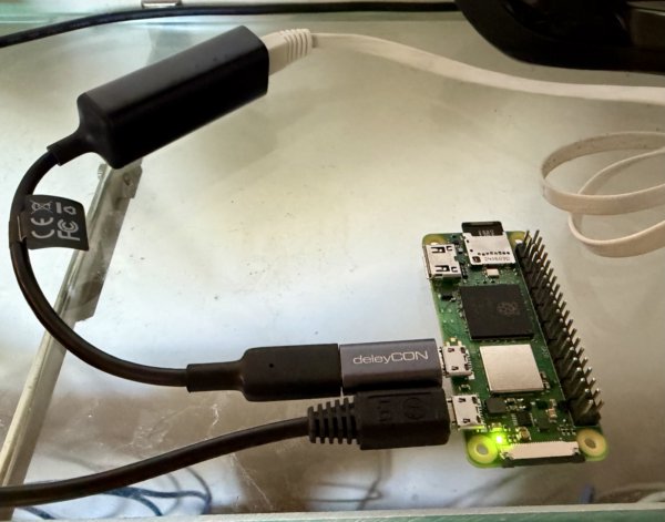 The Raspberry PI Zero 2 W - powered by NetBSD - running this instance