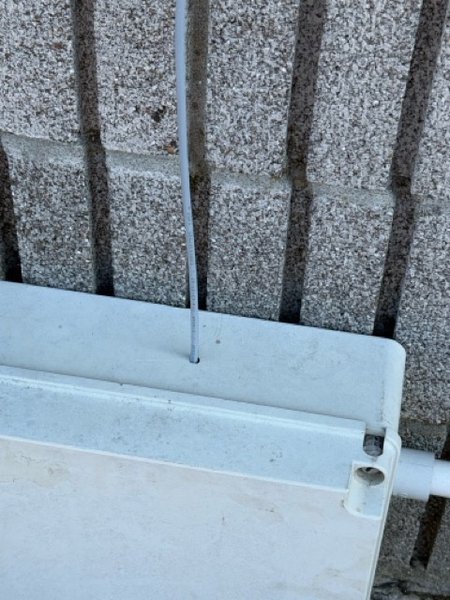 That hole shouldn't be there...